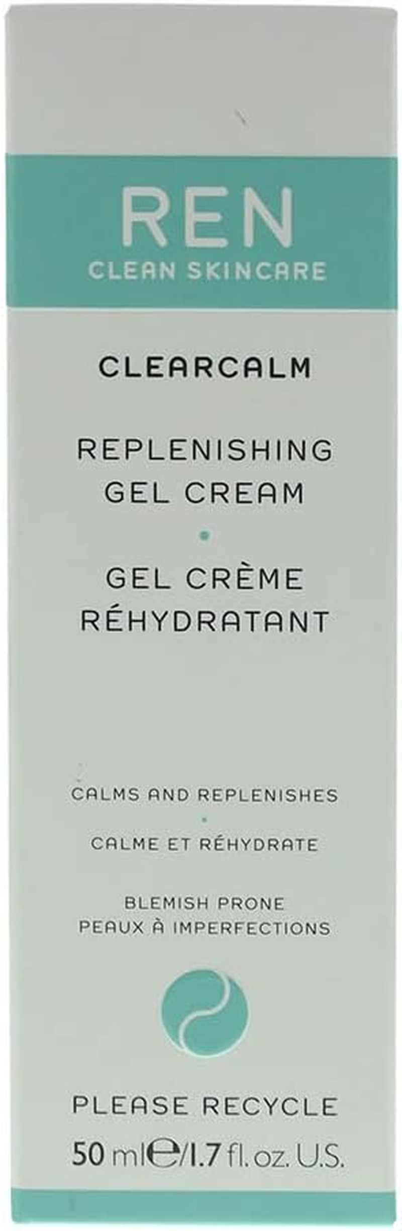 REN CLEARCALM 3 REPLENISHING GEL CREAM 50ML image number 2