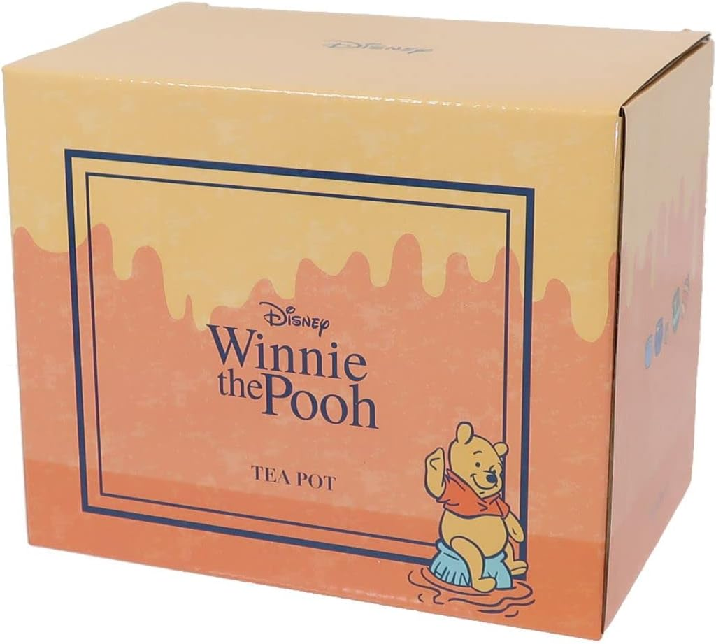 Sunart Disney SAN3972 Winnie the Pooh Teapot, Approx. 19.7 Fl Oz (550 Ml), Sitting image number 5
