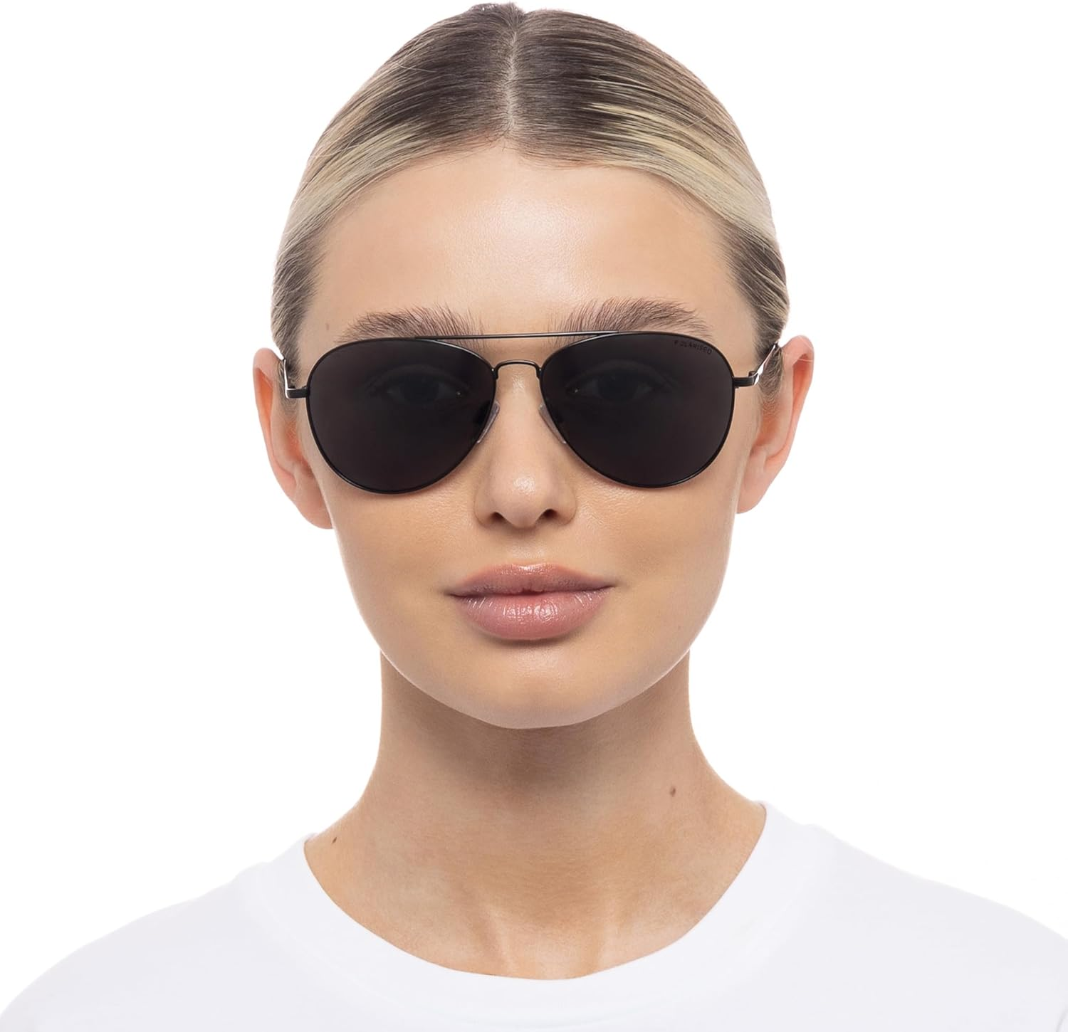Cancer Council Uni-Sex Acacia Black Aviator Sunglasses image number 2