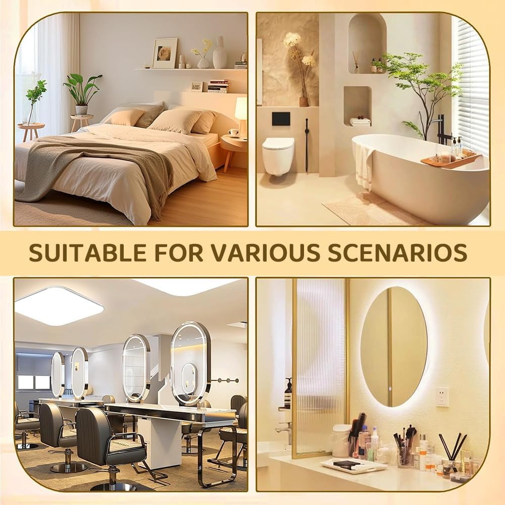 Wall Mounted Holder Compatible with &ndash; Space Aluminum 2-Tier Storage Rack for Curling Iron, Hair Dryer & Attachments &ndash; Bathroom Organizer Shelf