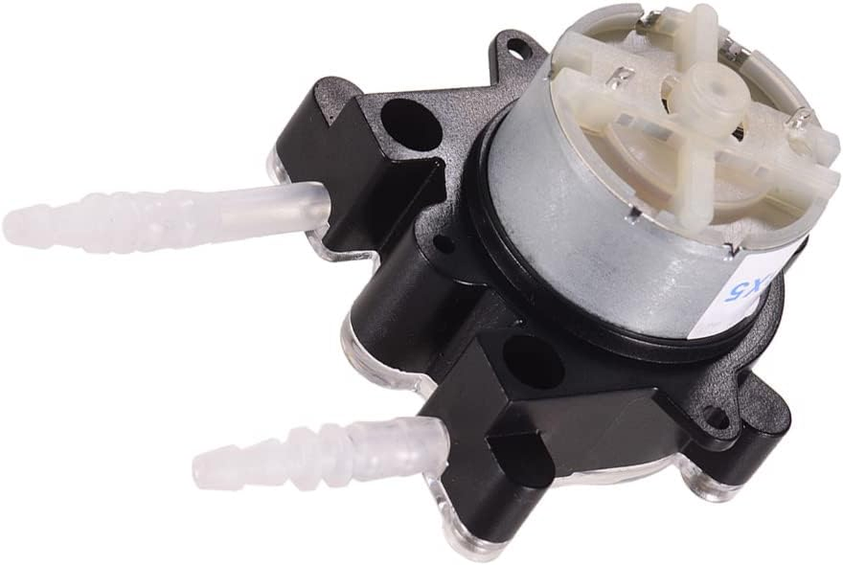 DC 6V DIY Dosing Pump Mini Peristaltic Dosing Head Self-Priming Function Large Flow 150Ml/Min for Aquarium Lab Chemical Analytical Water Liquid image number 1