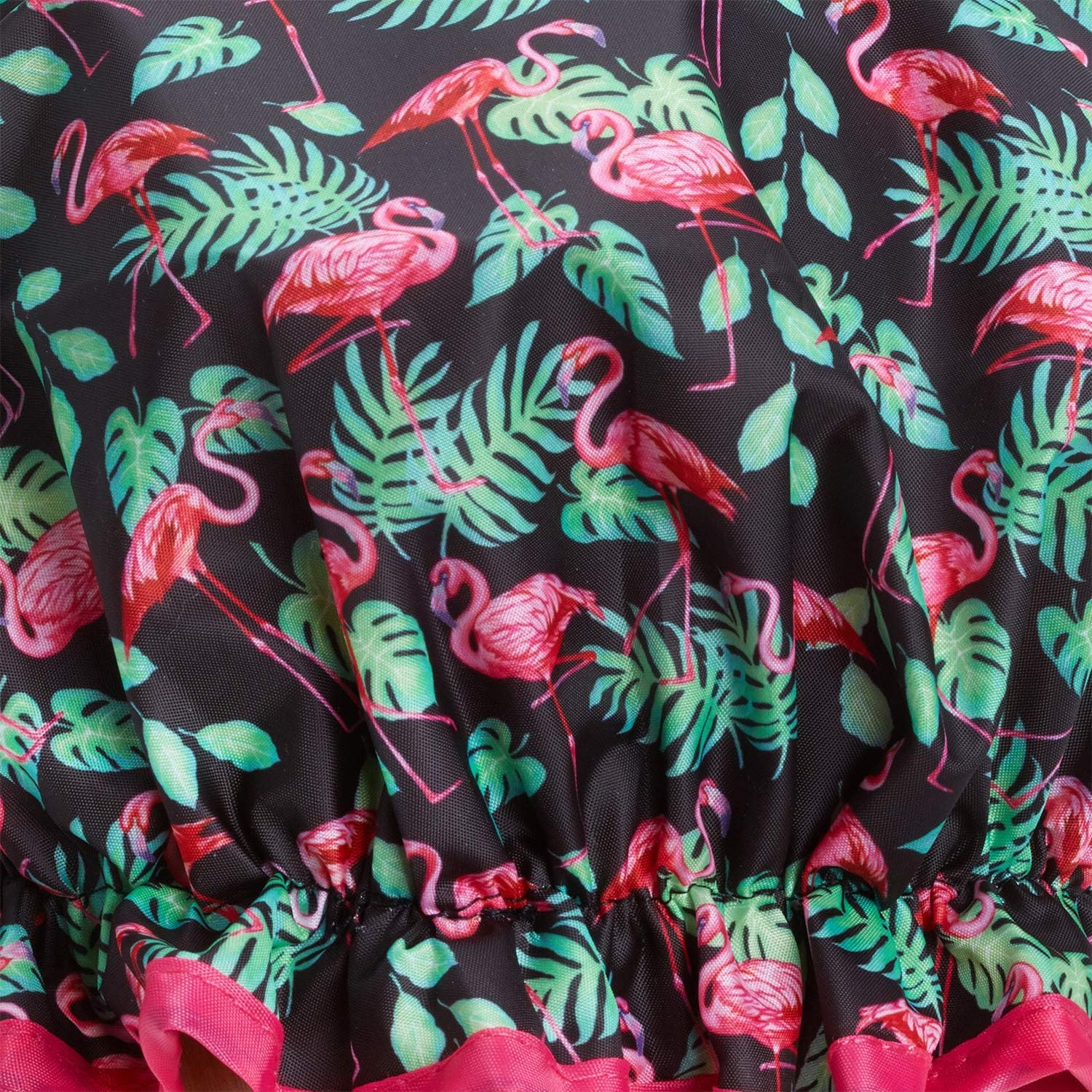 Bodylife Shower Cap Reusable Bath Cap Dual Layered Waterproof Flamenco Flamingo 27Cm image number 2