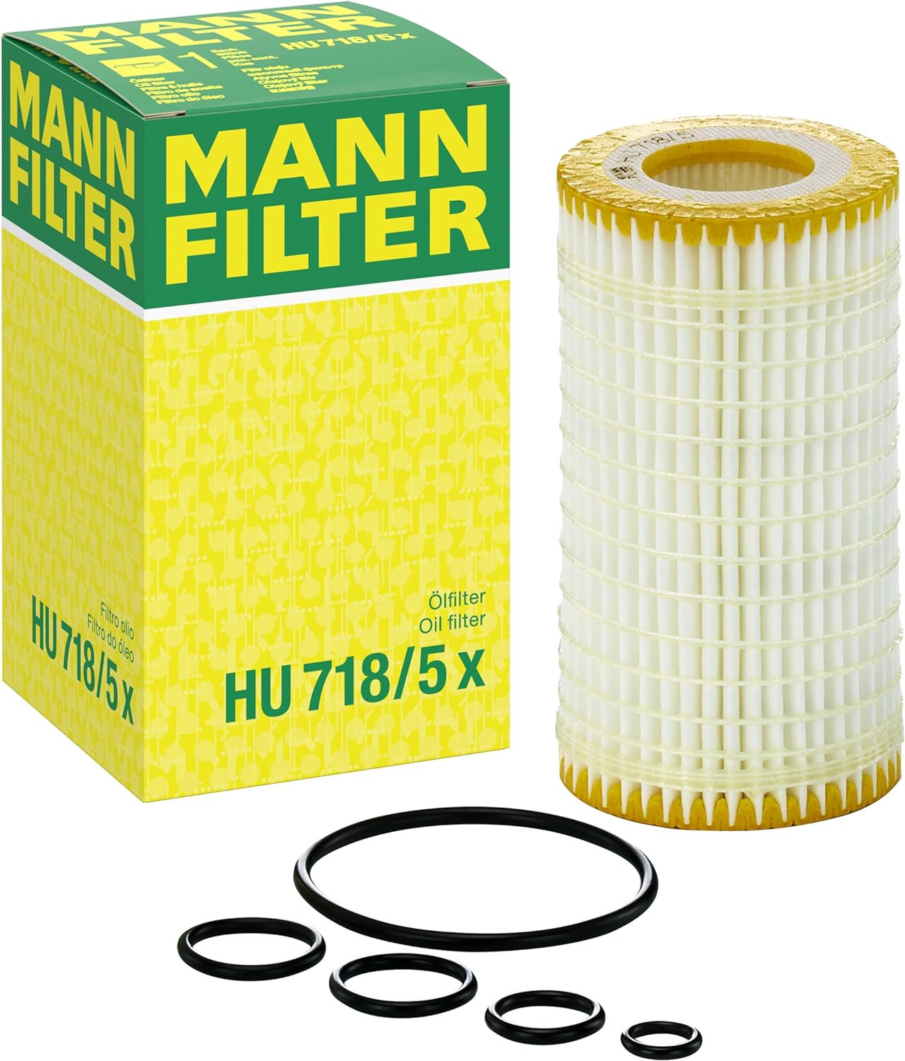 MANN-FILTER HU 718/5 X Cartridge Oil Filter image number 4