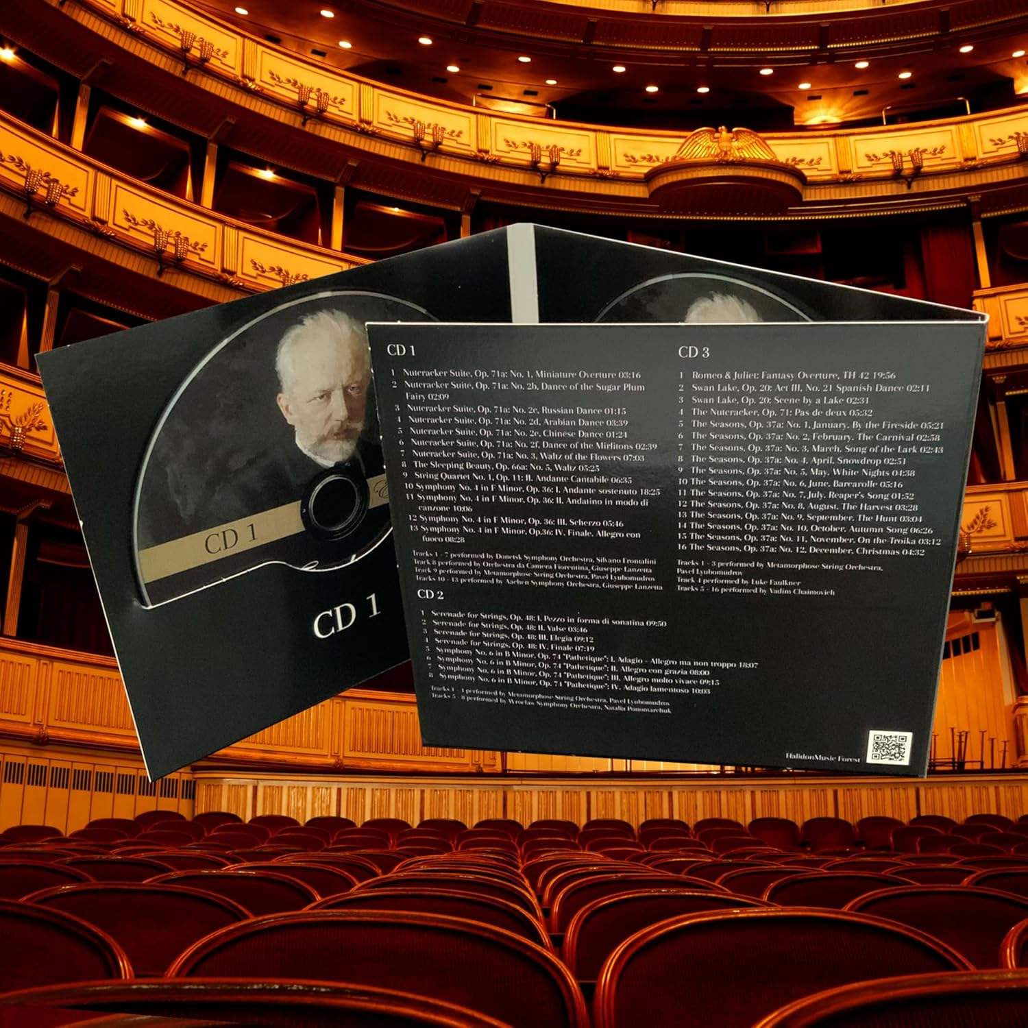 3 CD the Best of Tchaikovsky Vol. 1 - Essential Classic image number 3