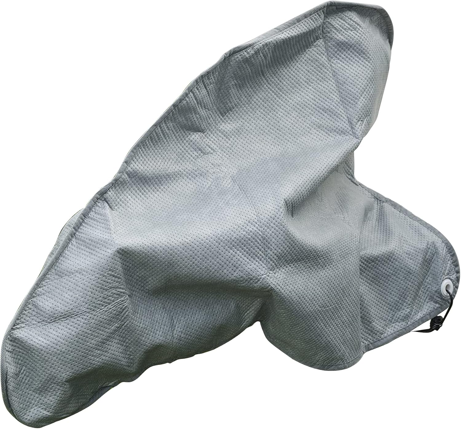 Caravan Hitch Cover Waterproof Breathable Tow Hitch Cover, Tongue Jack Protective Cover Trailer Hitch Lock Covers Fit for RV Caravan Trailer - Gray image number 3