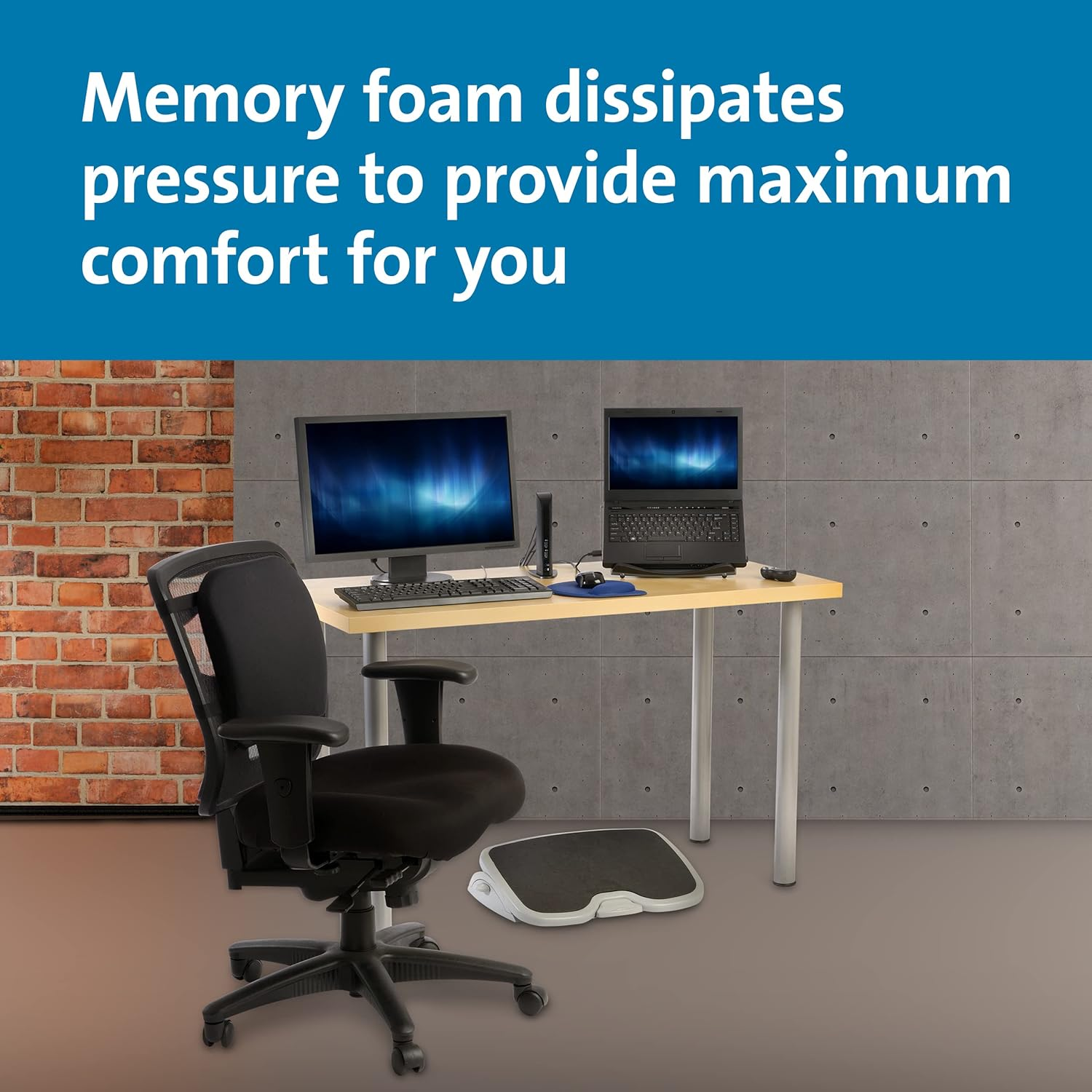 Kensington Back Support Memory Foam Full image number 5