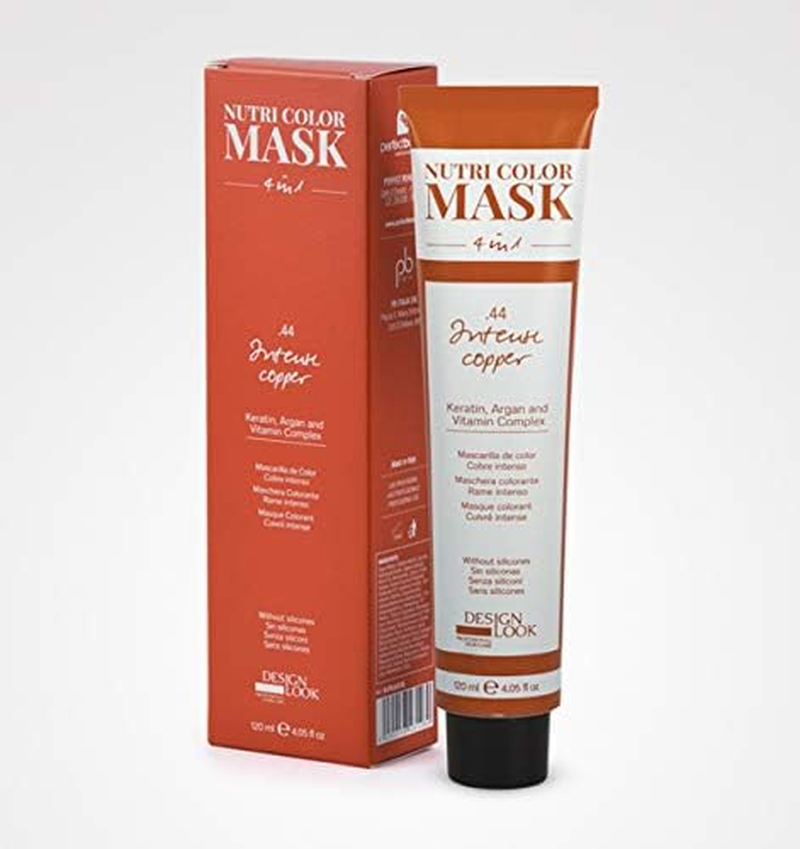 DESIGN LOOK NUTRI Colour Mask 4-In-1 Intense Copper 120 Ml Unique Standard