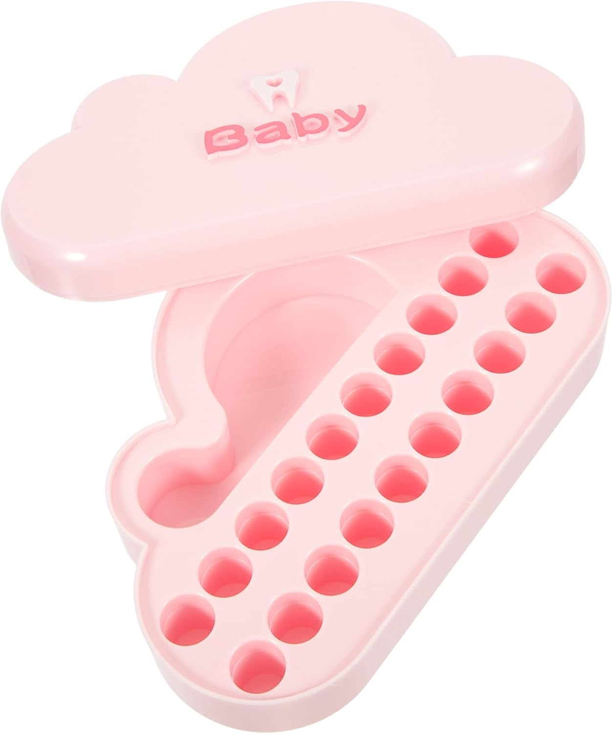 Keepsake Boys and Girls Tooth Holder Box Tooth Retainer Storage Case Adorable Design