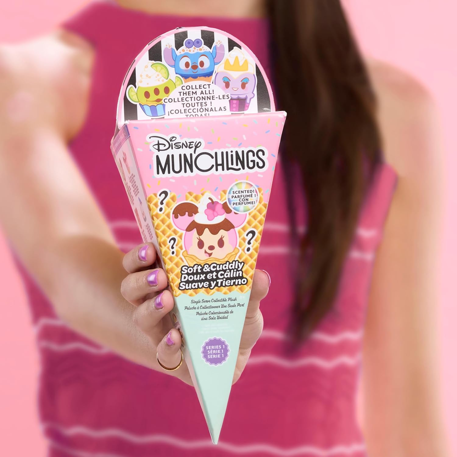 Disney Munchlings Single Serve Scented Collectible Plush, Kids Toys for Ages 0+ by Just Play image number 4