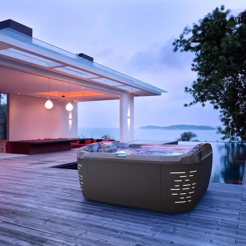 Hasanbar 2PCS 6570-398 Hot Tube Skimmer Net Bag for Ja-Cuzzi, Filter Net Bag MF35 for Ja-Cuzzi 2014+ J-300, 2012+ J-400, 2015+ J-500 Series, Debri Attachment Net Bag Mesh 11 Clip Holes Accessories image number 4