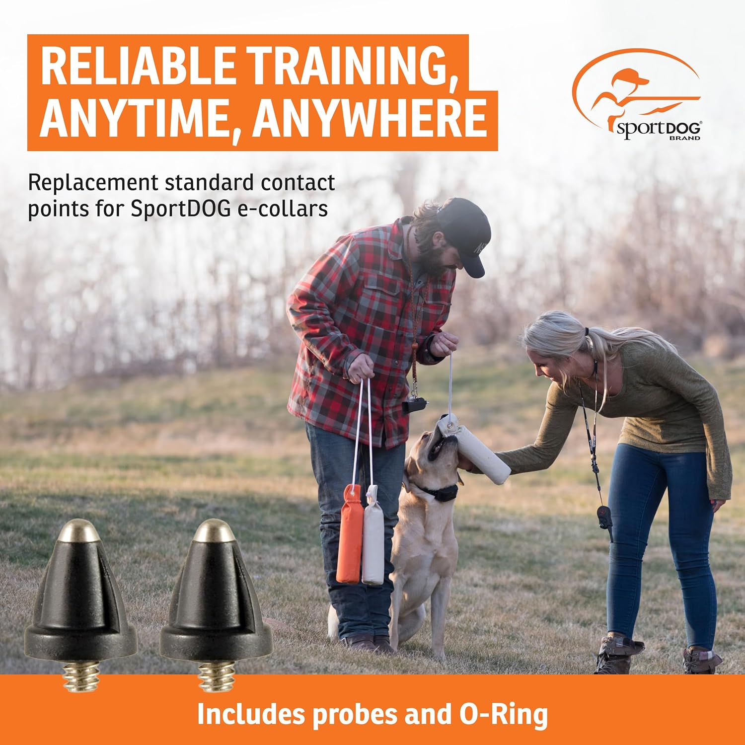 Sportdog Brand Short Contact Points - 1/2 Inch Replacement Probes E-Collars - Standard Length image number 5