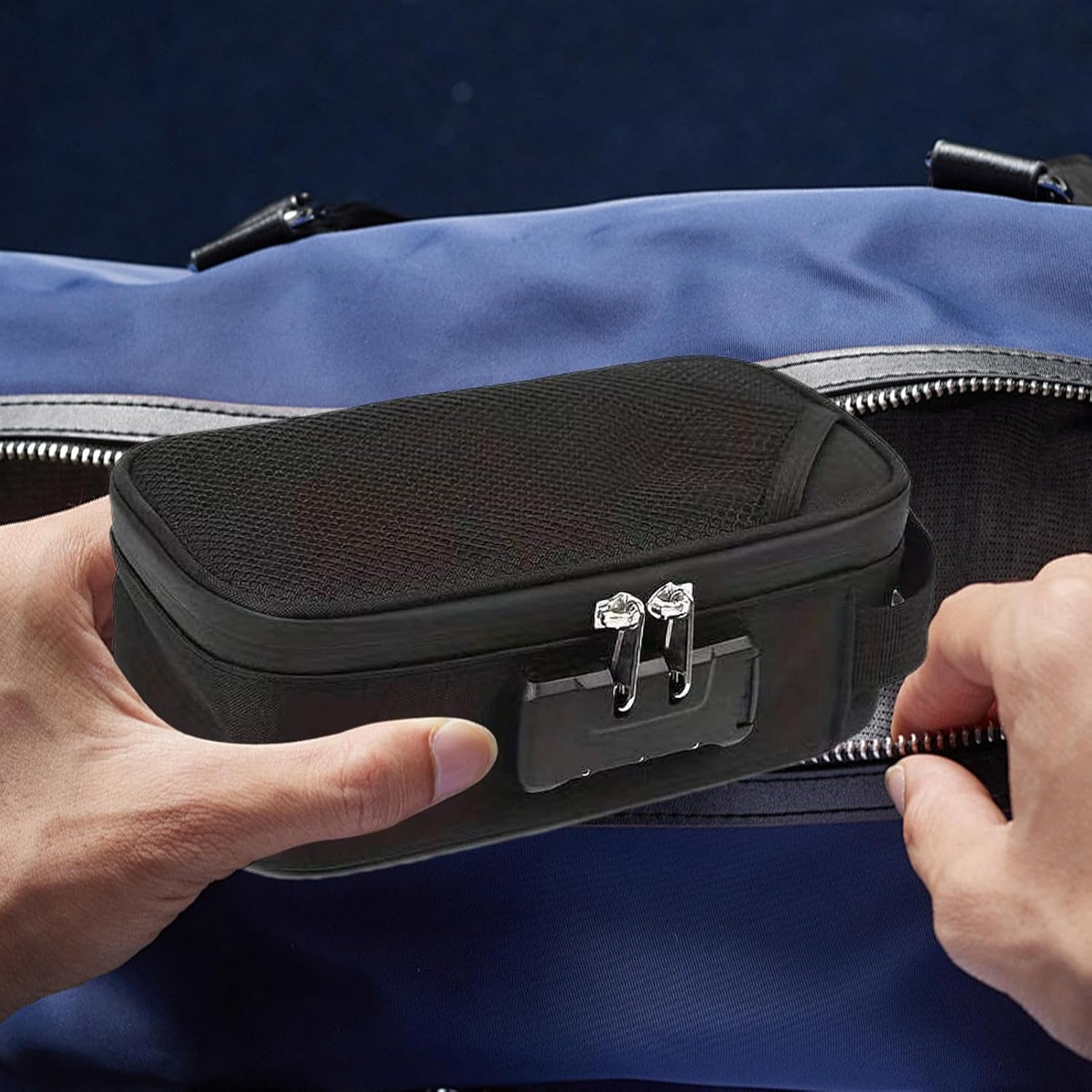 Smell Proof: for Document Files, Lockable Storage Case, Professional Document Holder | Travel Storage Case, Document Organizer, image number 3