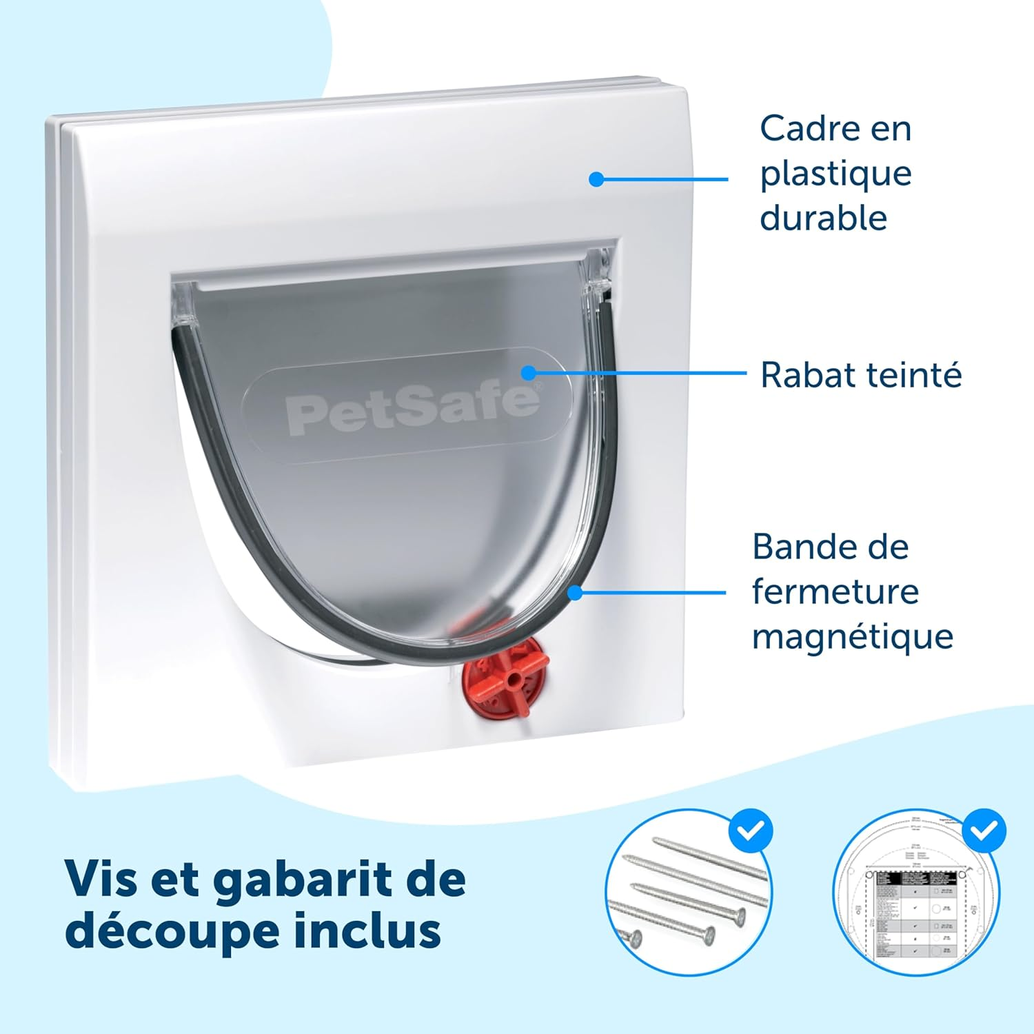 Staywell Cat Door, Type 919, White image number 1