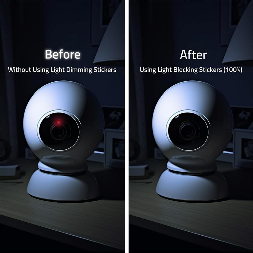 Suithink Light Blocking Stickers, Light Dimming Stickers LED Covers for Routers, Clocks and Electrical Appliances image number 1
