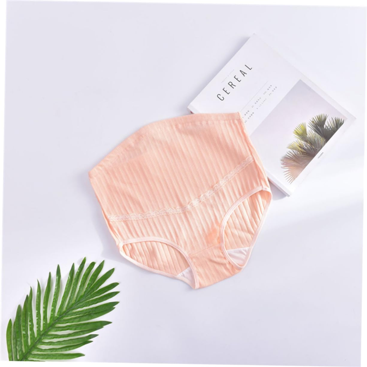 3Pcs Cotton High Waist Maternity Panties Adjustable Splice Stomach Lift Underwear for Pregnant Women Breathable Stretchy Soft Comfortable Pregnancy Support image number 1