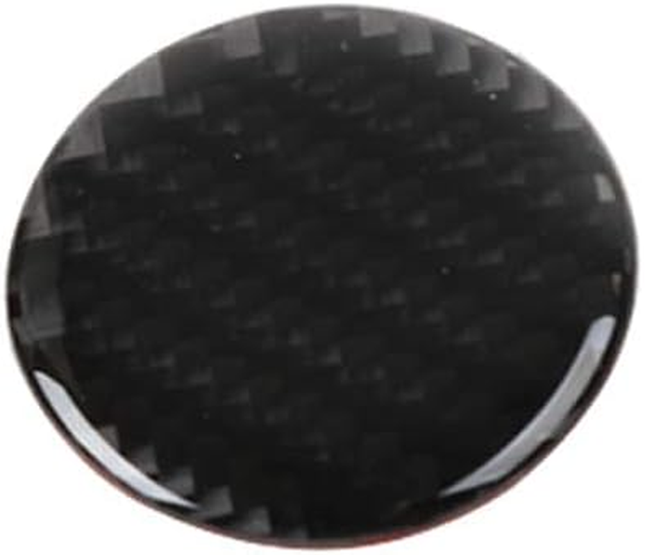 YOCTM Carbon Fiber Car Accessories Compatible with Jeep Grand Cherokee 2014-2021 Central Multimedia 4WD Switch Knob Cover Auto Interior Decor Trim 1 Pack image number 1