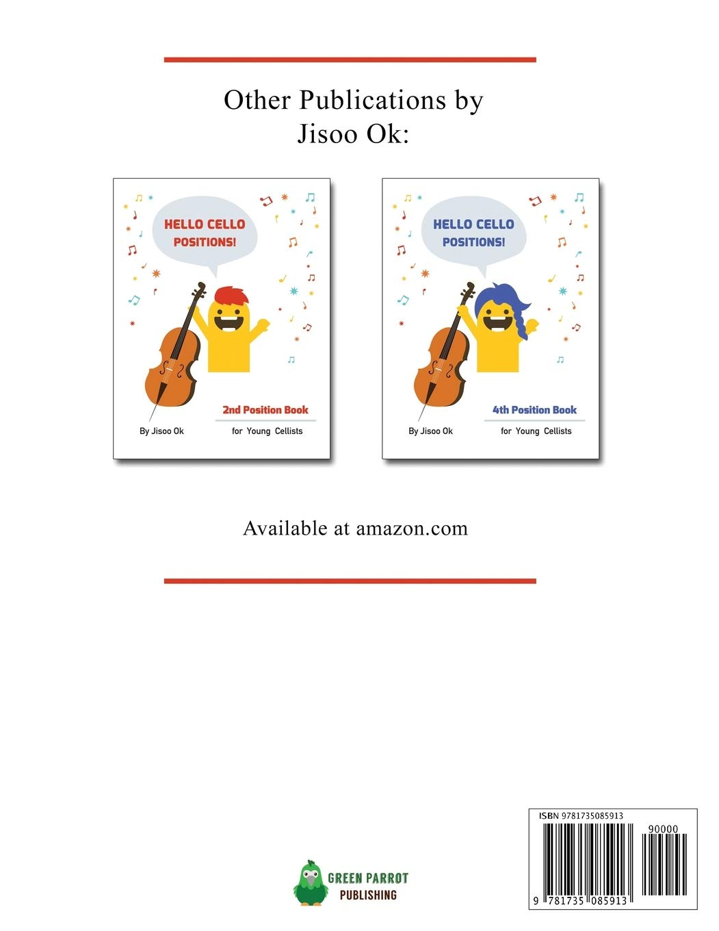 Hello Cello Positions! 3Rd Position Book image number 1
