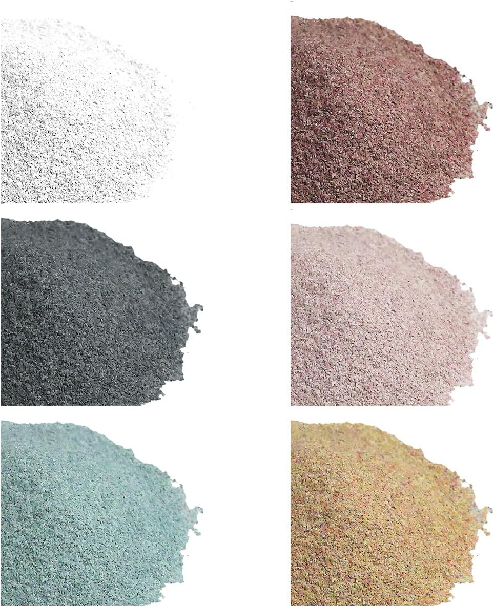 AIMALL Multi-Color Pet Sand for Tortoises, Snakes, Lizards, Spiders &ndash; Reptile Habitat Decor and Substrate &ndash; Ideal for Environmental Enrichment - Pink image number 7