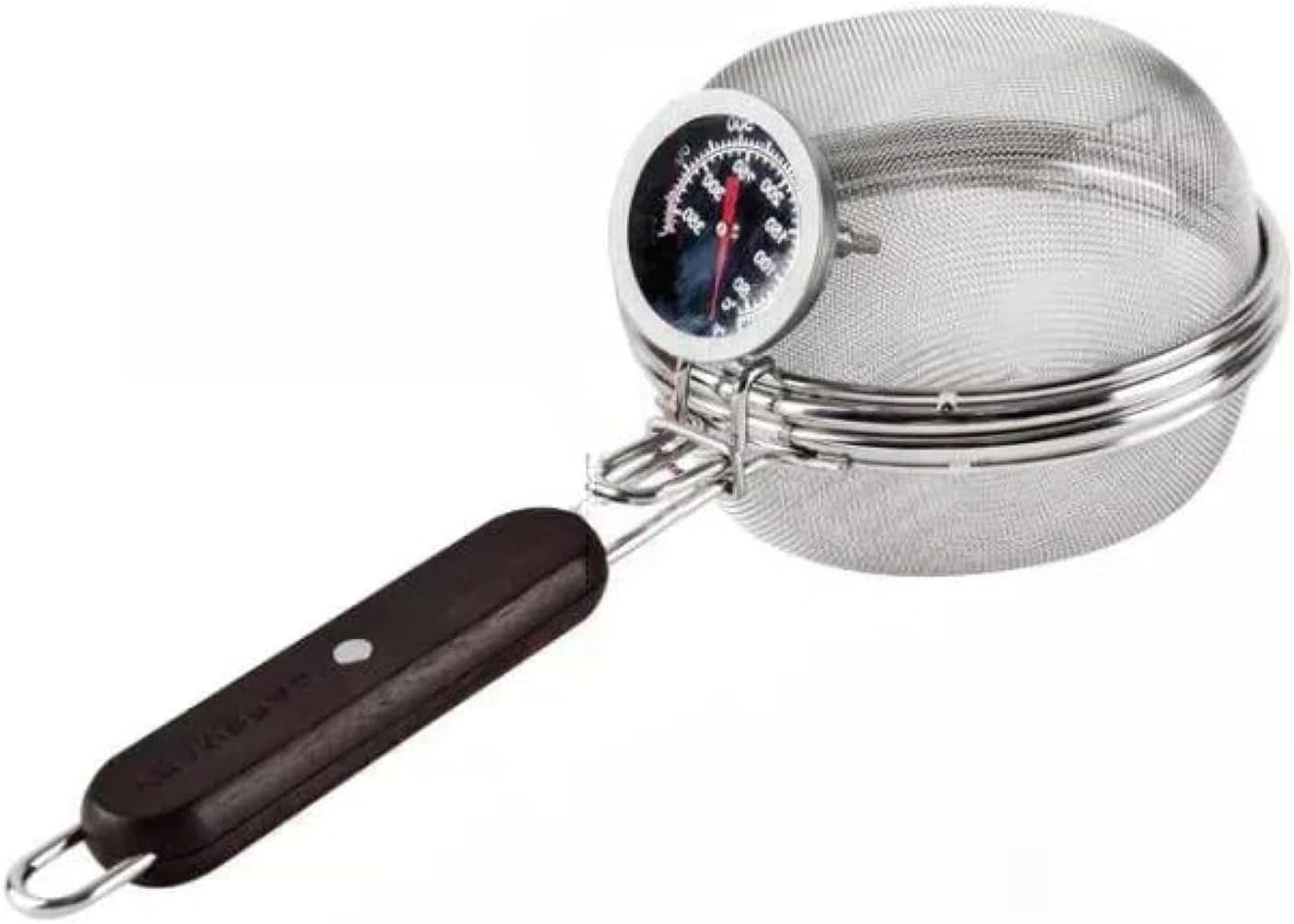 Cozioz Coffee Roasting Kit - Stainless Steel Hand Net with Thermometer for Home Bean & Tea Roasting image number 3