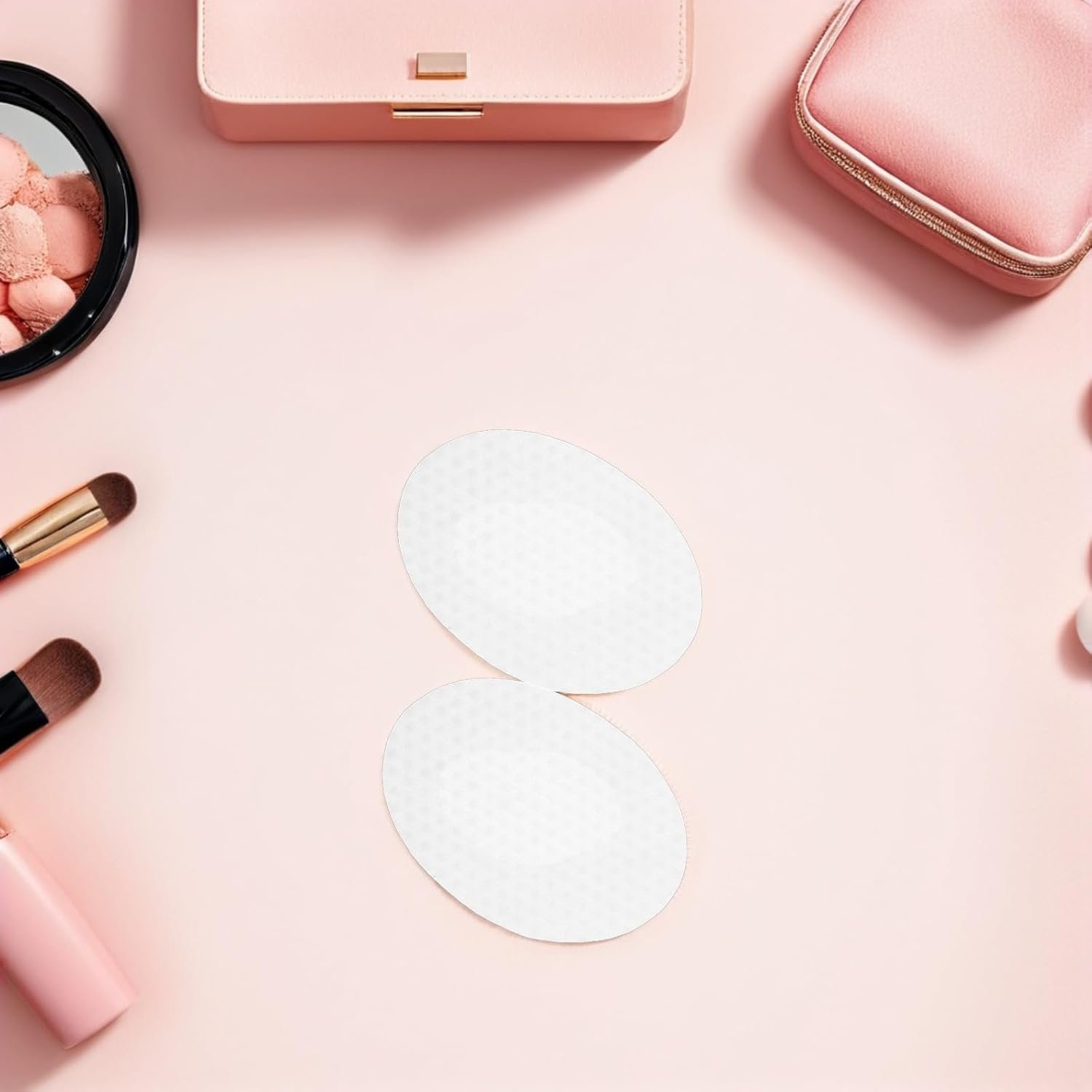 HONMEET 1200Pcs Exfoliating Oval Cotton Pads for Face Cleansing and Makeup Removal, Disposable Facial Pads for Deep Pore Oil Control and Gentle Skin Care in Daily Use image number 1