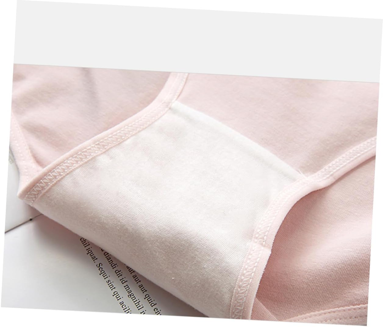 Cotton Maternity Panties High Waist Adjustable Stomach Lift Underwear for Pregnant Women Soft Breathable Stretchy Support image number 6