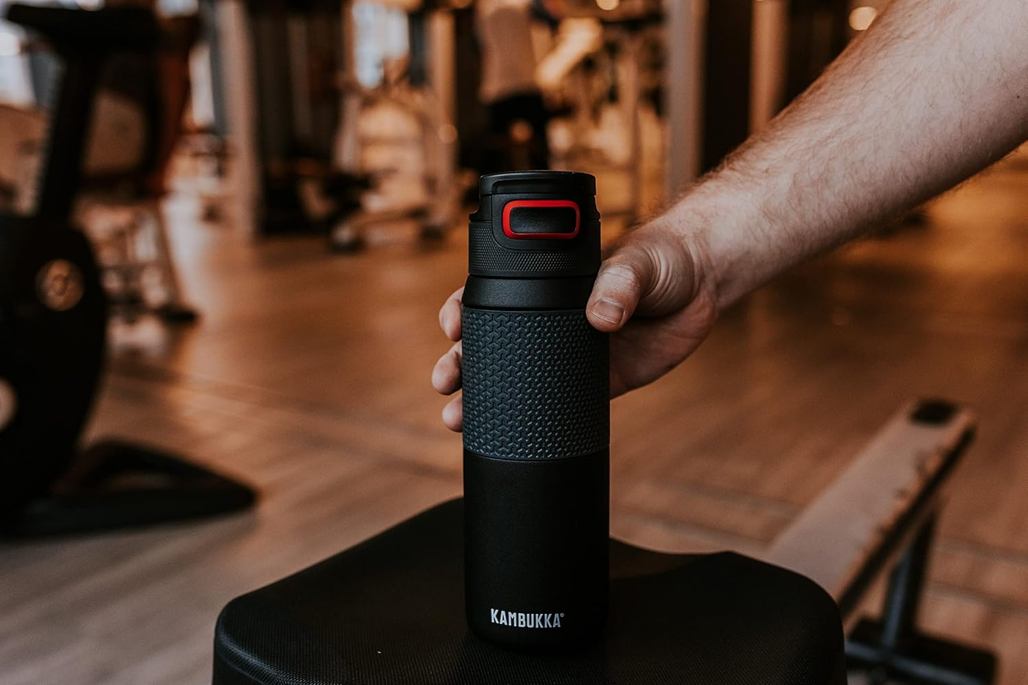 Kambukka Elton Insulated Stainless Steel Water Bottle, Sports and Travel, Outdoor, Office, Leakproof Hydration Bottle, Nightfall, 750 Ml image number 6