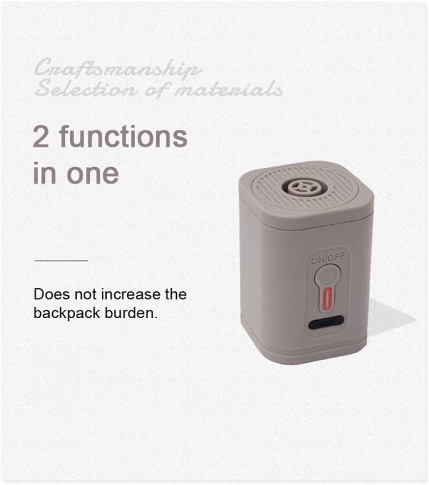 Air Pump, Portable Cordless Electric Inflator Dual-Use Outdoor Inflatable and Vacuum Pump Mattress Inflator Vacuum Pump image number 1