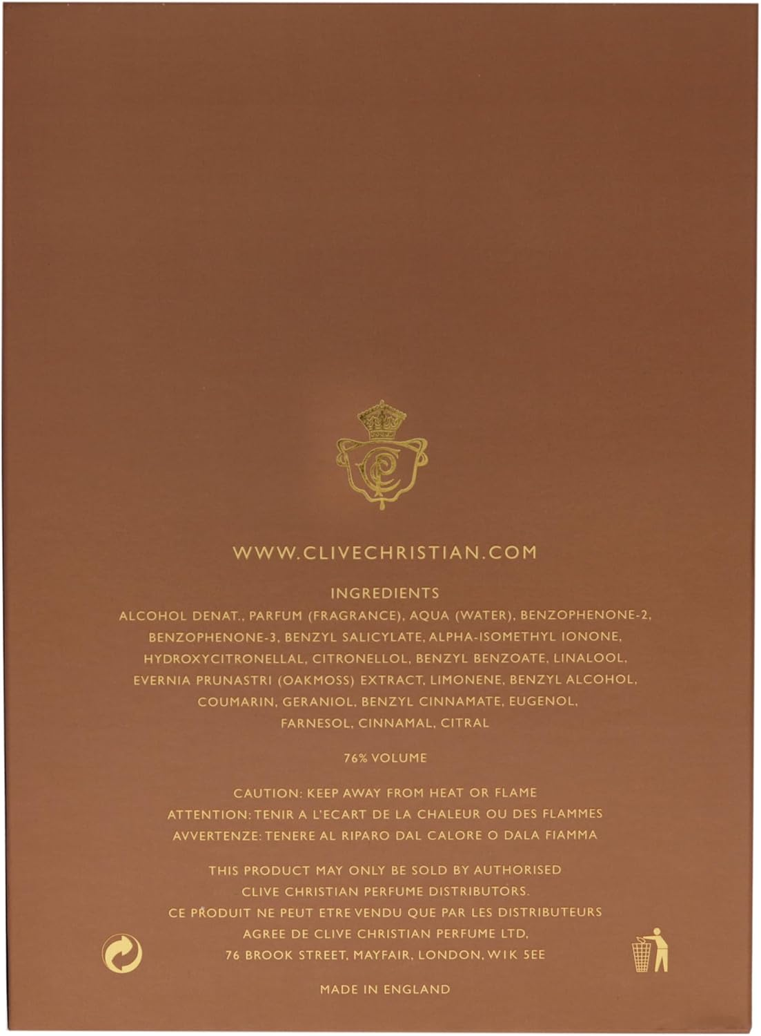 Clive Christian L Floral Chypre Eau De Parfum Spray for Women, 50 Ml