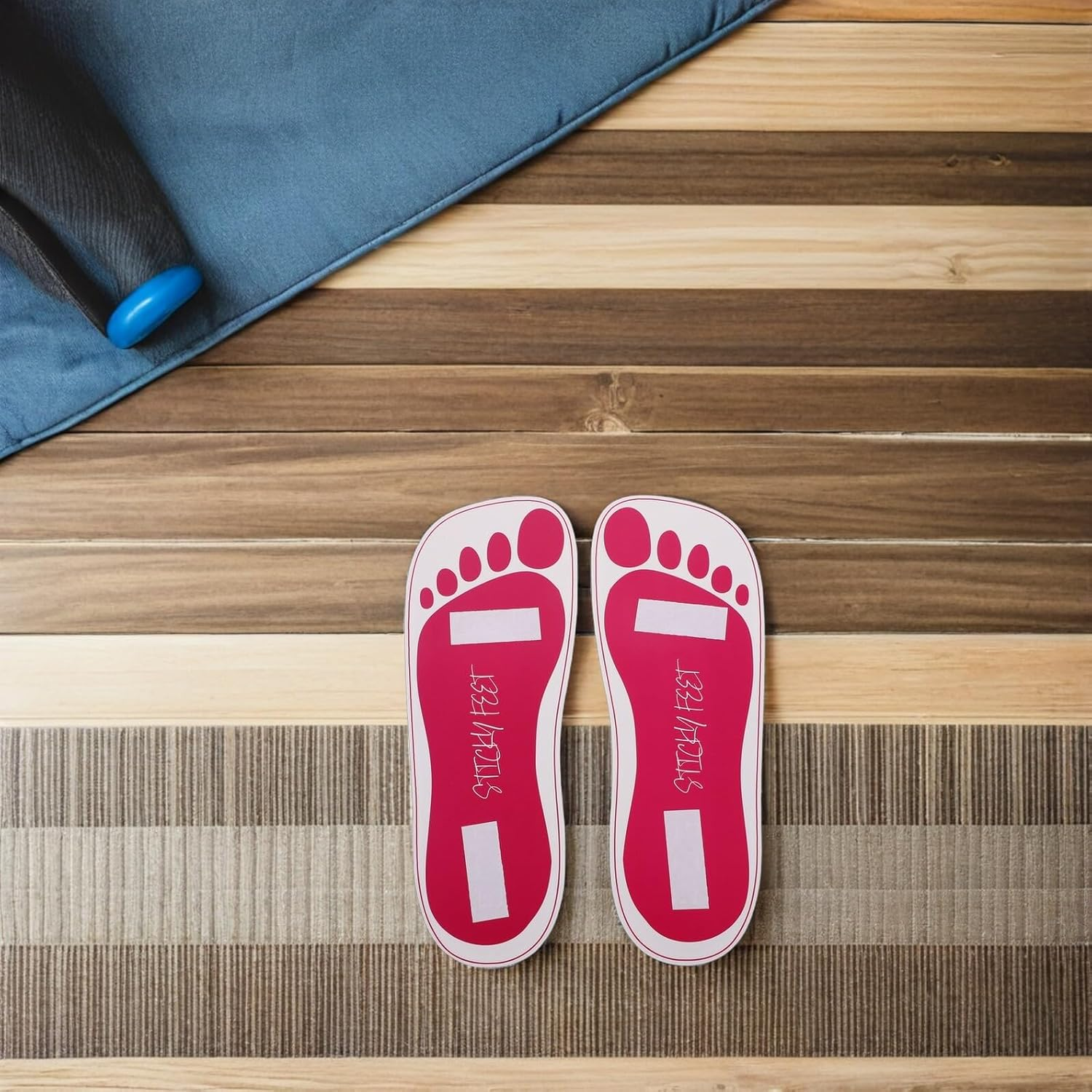 WRITWAA 25 Pairs Disposable Self-Tanning Foot Pads Spray Tan Sole Protectors Sticky Feet Spa Accessories for Sunless Tanning Party Use