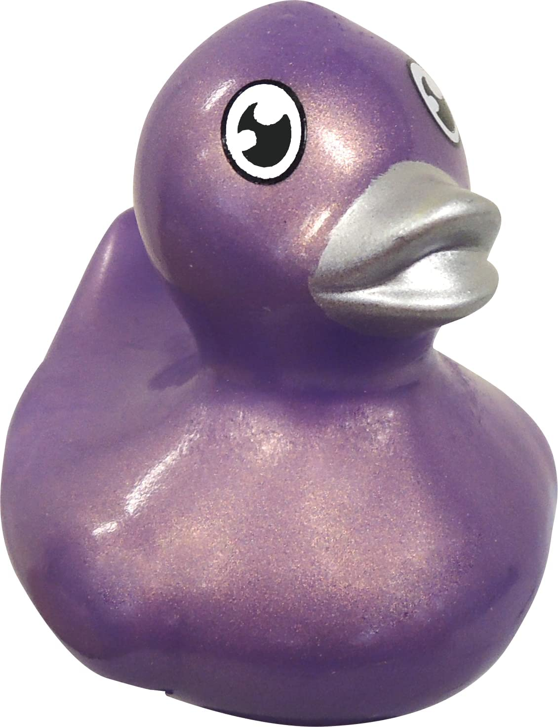 [8Pcs Pack, Random Color] Metallic Rubber Duck | Bath Toys | Kids Party Gift | Souvenir | Decoration | Party Favor | Pool Party | Rubber Duck 5.7Cm Metallic image number 1