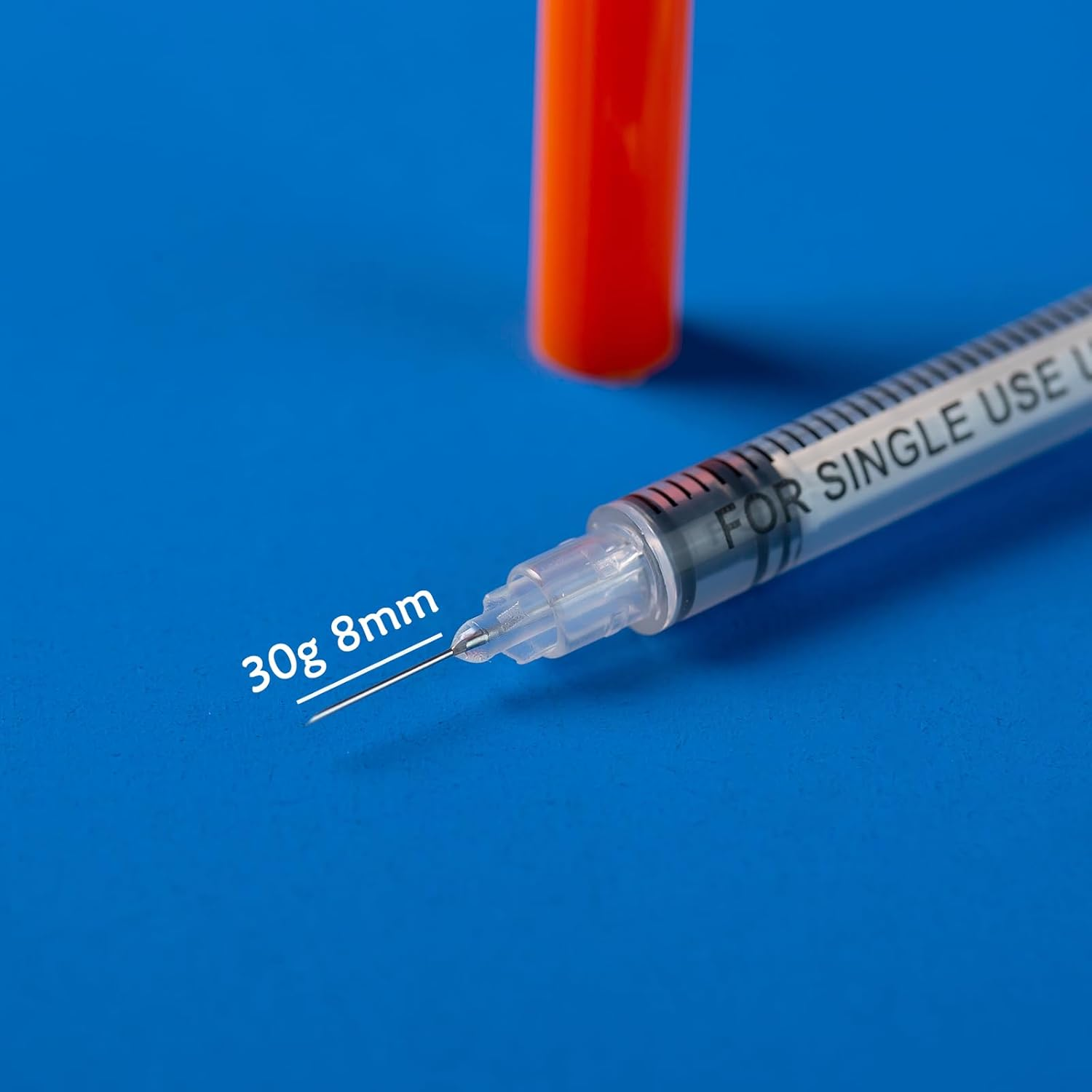 20Pcs/Pack 0.5Ml/Cc Syringe with 30G (8Mm) Needle, Lab Supplies, Individually Wrapped image number 1