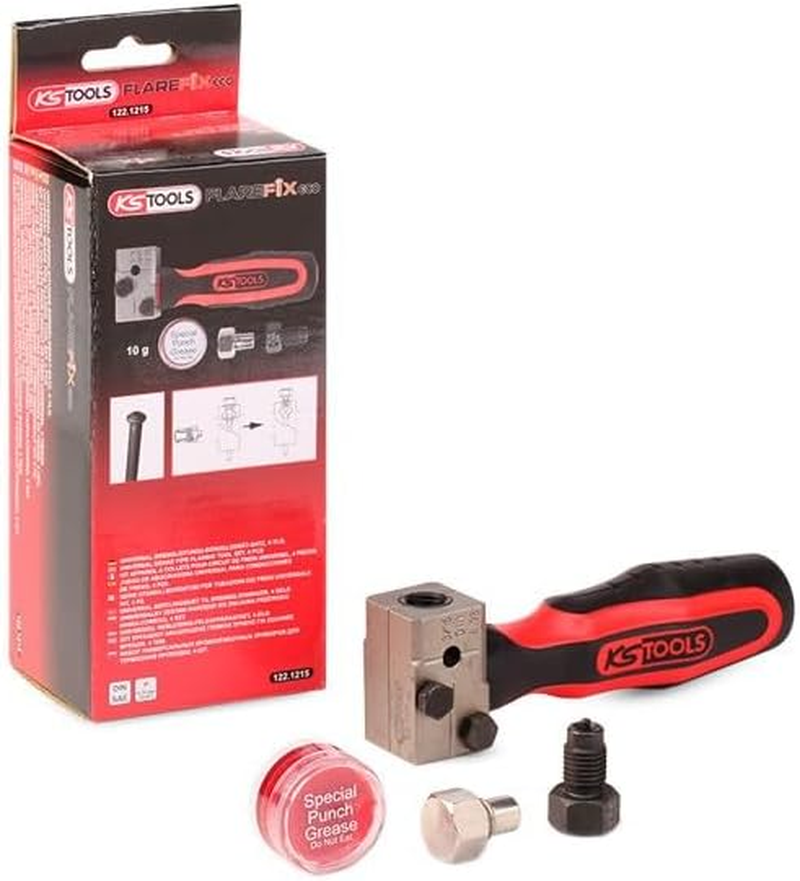 KS Tools Flarefixeco 122.1215 Universal Brake Line Flaring Tool Set 4.75 Mm image number 2