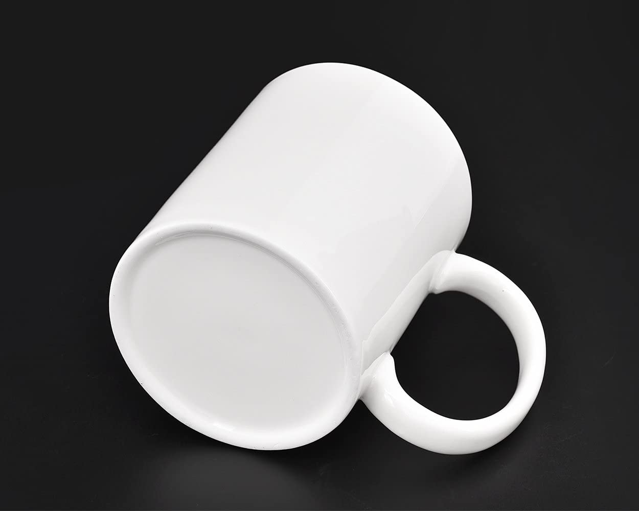 DS. DISTINCTIVE STYLE Ceramic Middle Finger Coffee Cup 350Ml 11.8Oz Funny Coffee Mug Tea Cup with Middle Finger - White image number 3