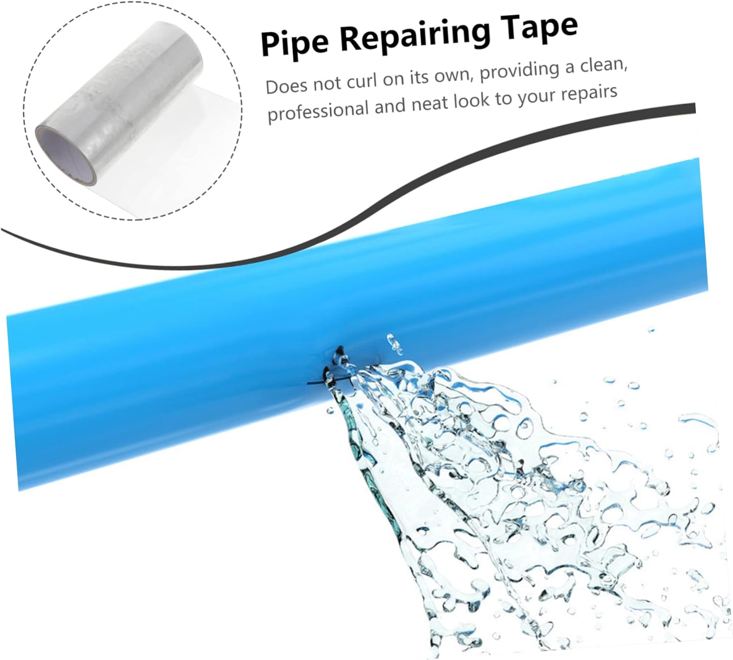 Leakage Repair Tape Strong Tape for Water for Sealing Leaks in Hoses Buckets Outdoor Use image number 6