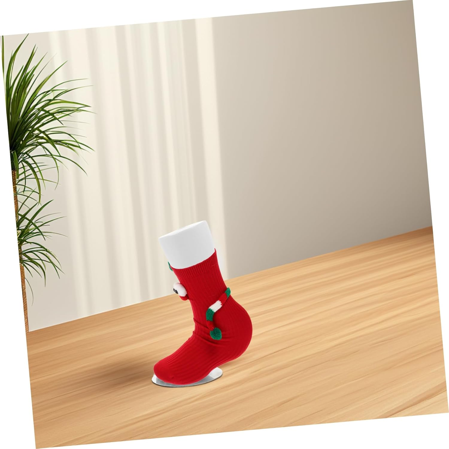 Iplusmile Realistic Foot Mold Boy Girl Sock Display Stand Fake Foot Model for Store image number 1