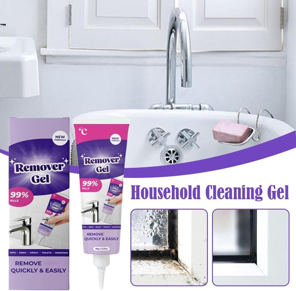 Mold Stain Remover Gel, Mold Remover Gel, Mold Gel Remover,Household Cleaning Gel for Kitchen Bathroom Cleaner (1Pc)