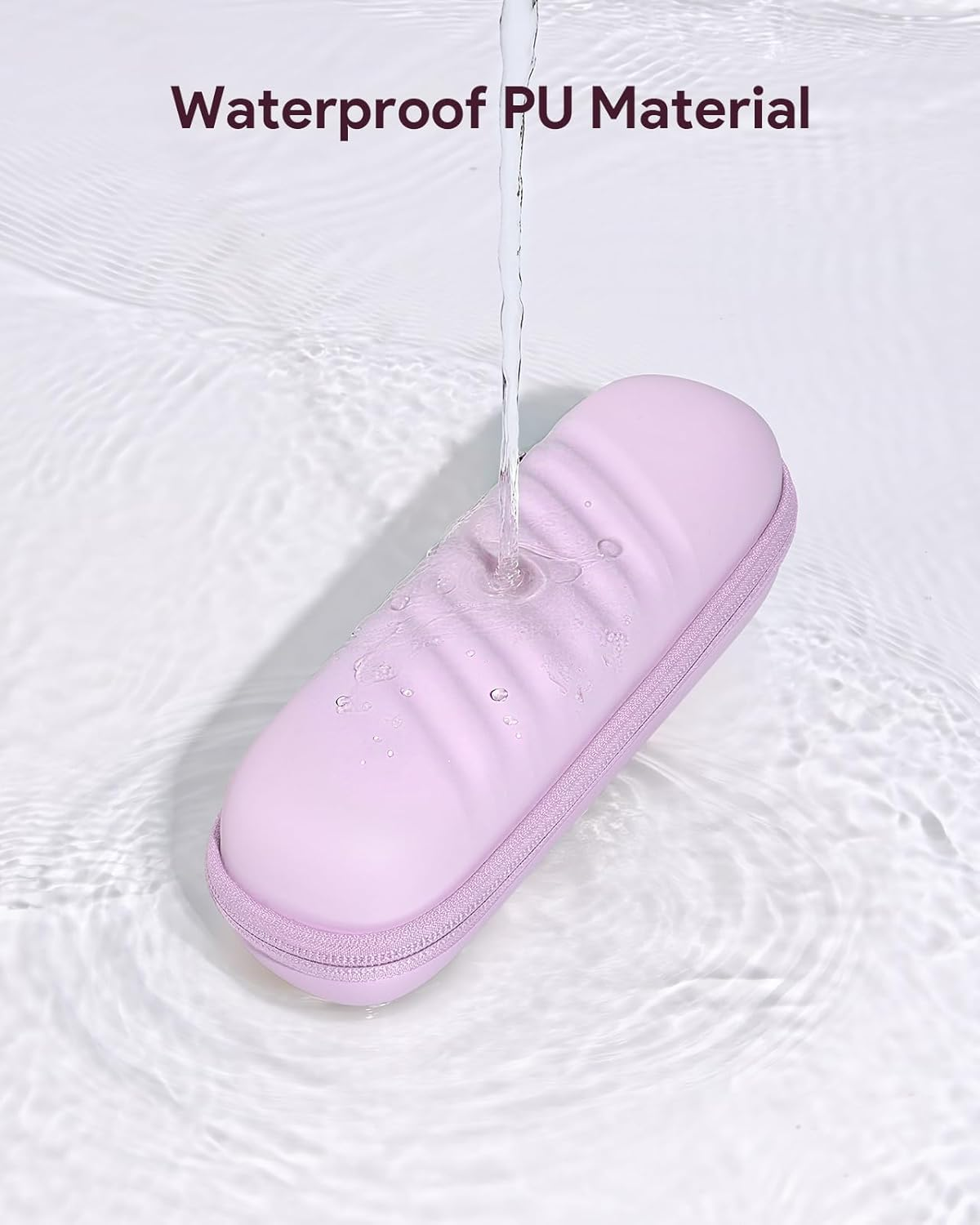 SQERO Electric Toothbrush Case for Oral-B Pro/Io/Philips Sonicare, Waterproof Traveling Toothbrush Storage Bag with Mesh Pocket Covers Protection image number 3