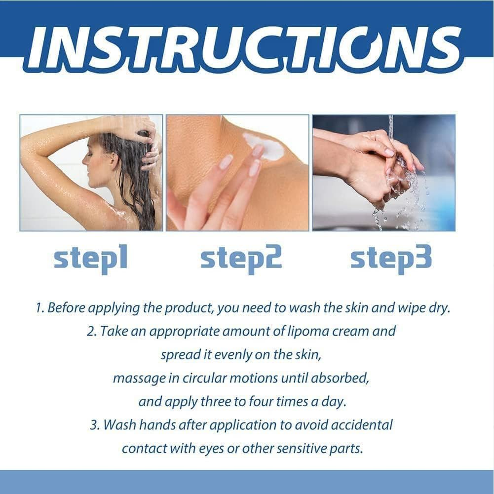 3Pcs Lipoma Removal Cream,Huangfutang Lipoma Removal Cream,Herbal Lipoma Removal Cream,Safe and Effective Get Rid of Your Fatty Lumps image number 4