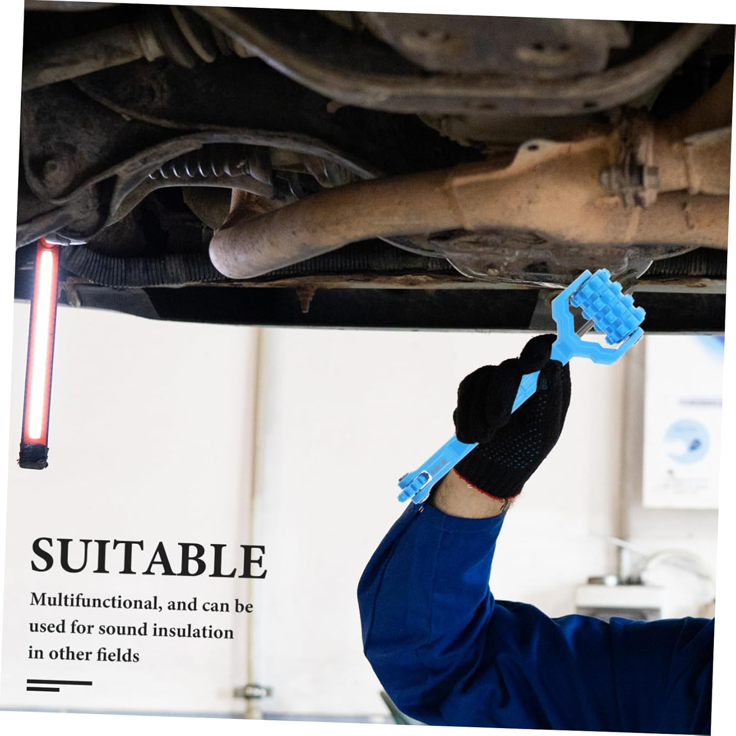 LOORGVEL Automotive Sound Deadening -Head Plastic Roller for Car Noise Reduction Versatile Tool for Car Accessories image number 1