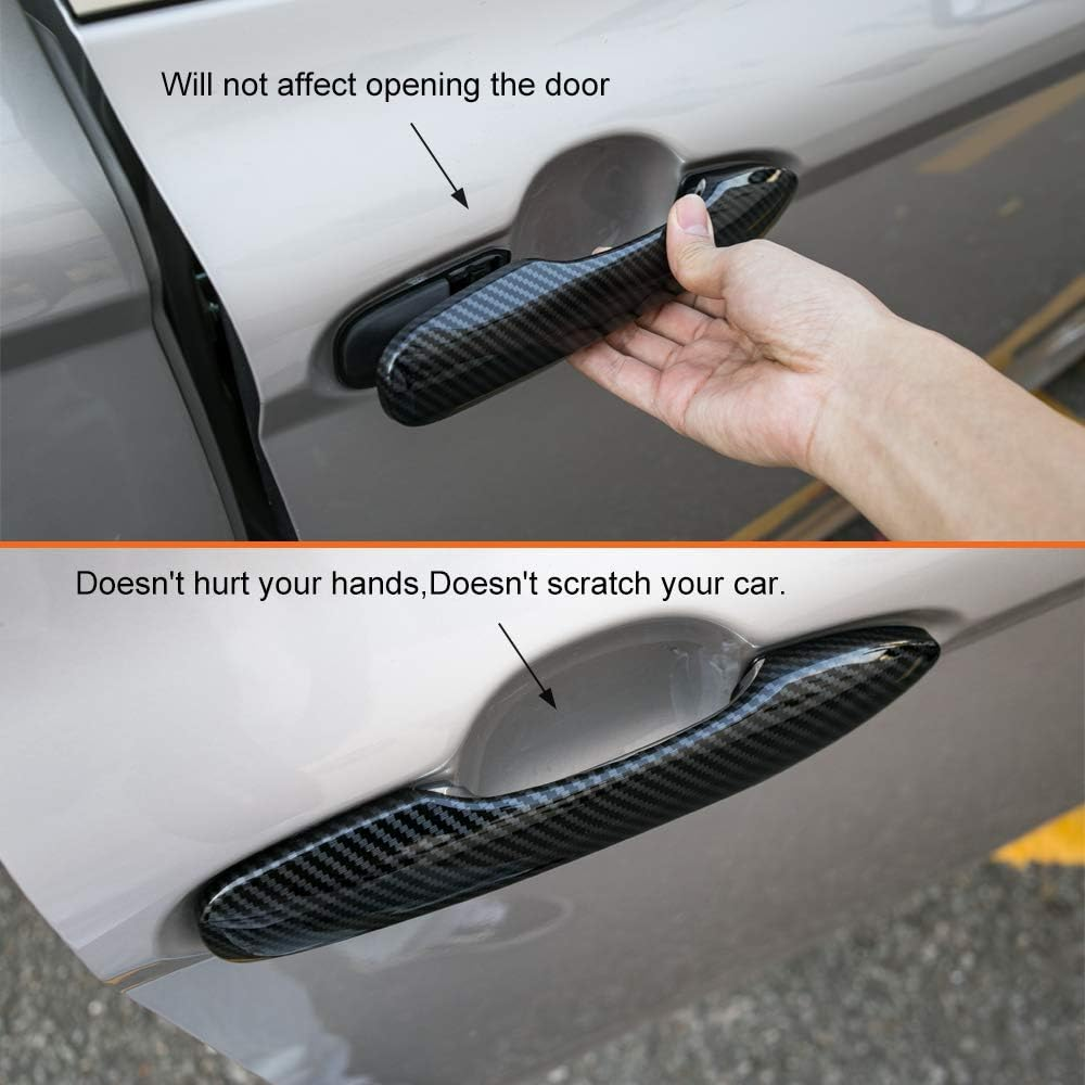 Exterior Door Handle Cover Trims with Smart Entry Holes Fit for Toyota Camry 2025 2024 2023 2022 2021 2020 2019 2018/Toyota Corolla Avalon 2019-2024 Accessories image number 6