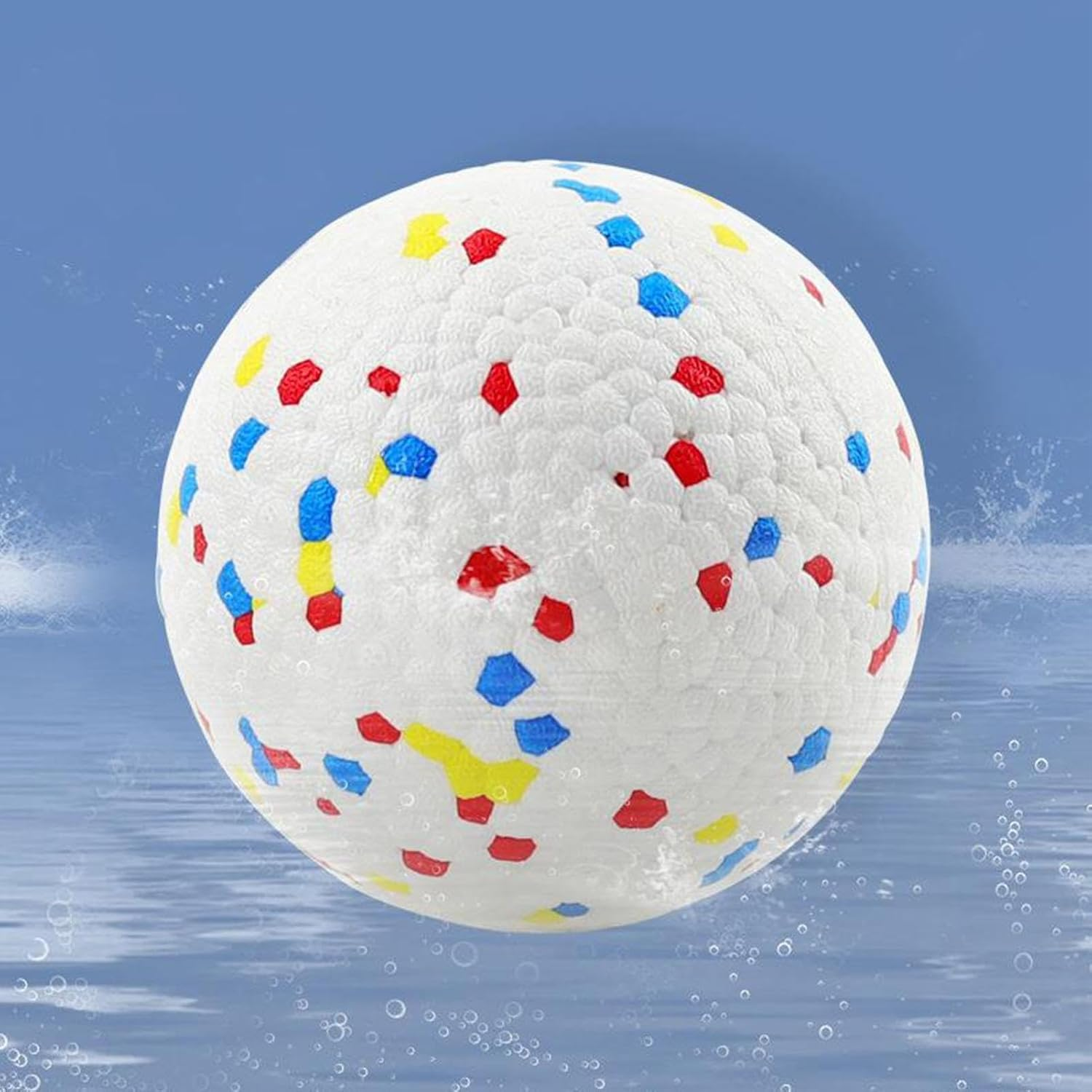 Cileznw Dog Toy Ball, Dog Teething Ball - Dog Toy Unbreakable Tube Ball Teething Toy | Fun Outdoor Puzzle Toy Pet Pacifier for Small Animals, Puppies, Dogs, Interactive