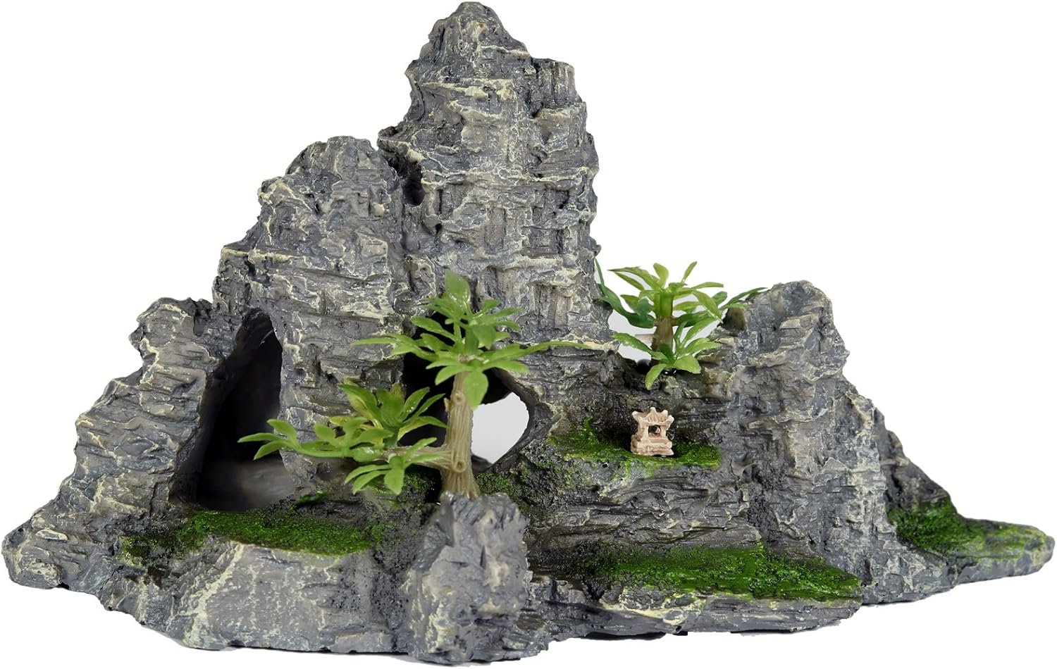 Pet Ting Jungle Mountain Aquatic Ornament - Aquarium Decoration - Vivarium Decoration image number 2