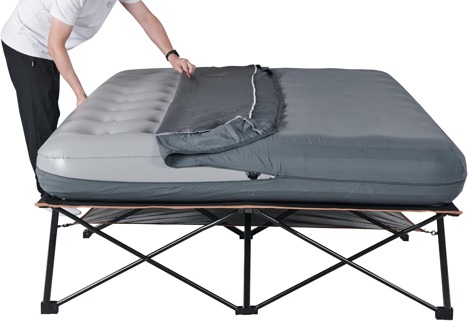Oztrail Anywhere Deluxe Bed, Queen