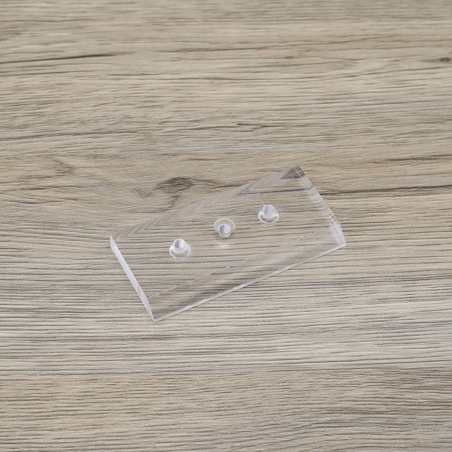 Emagtech 2Pcs Acrylic Wall Deck Hanger Acrylic Skateboard Wall Mount Bracket Skateboard Wall Hanger Acrylic Wall Deck Holder Wall Decoration Hanger