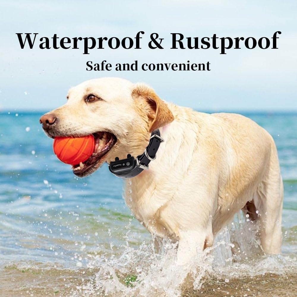 Trainpro Replacement &frac34;&rdquo; Dog Collar Strap Bands with Double Buckle Loop Training for All Brands of Pet Shock Bark E Collars and Fences. - Blue Reflect image number 4