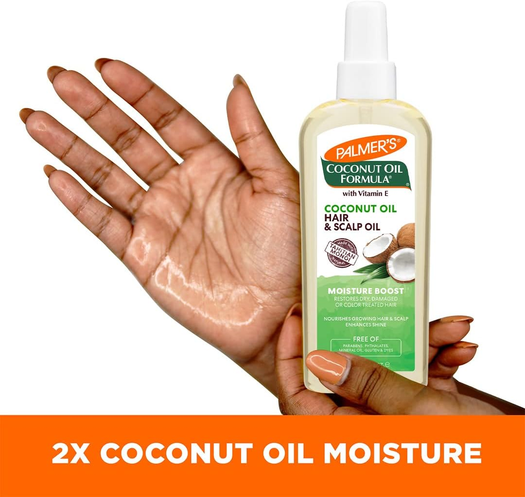 Palmers Coconut Oil Moisture Boost Hair and Scalp Oil for Unisex 5.1 Oz Hair Spray image number 5