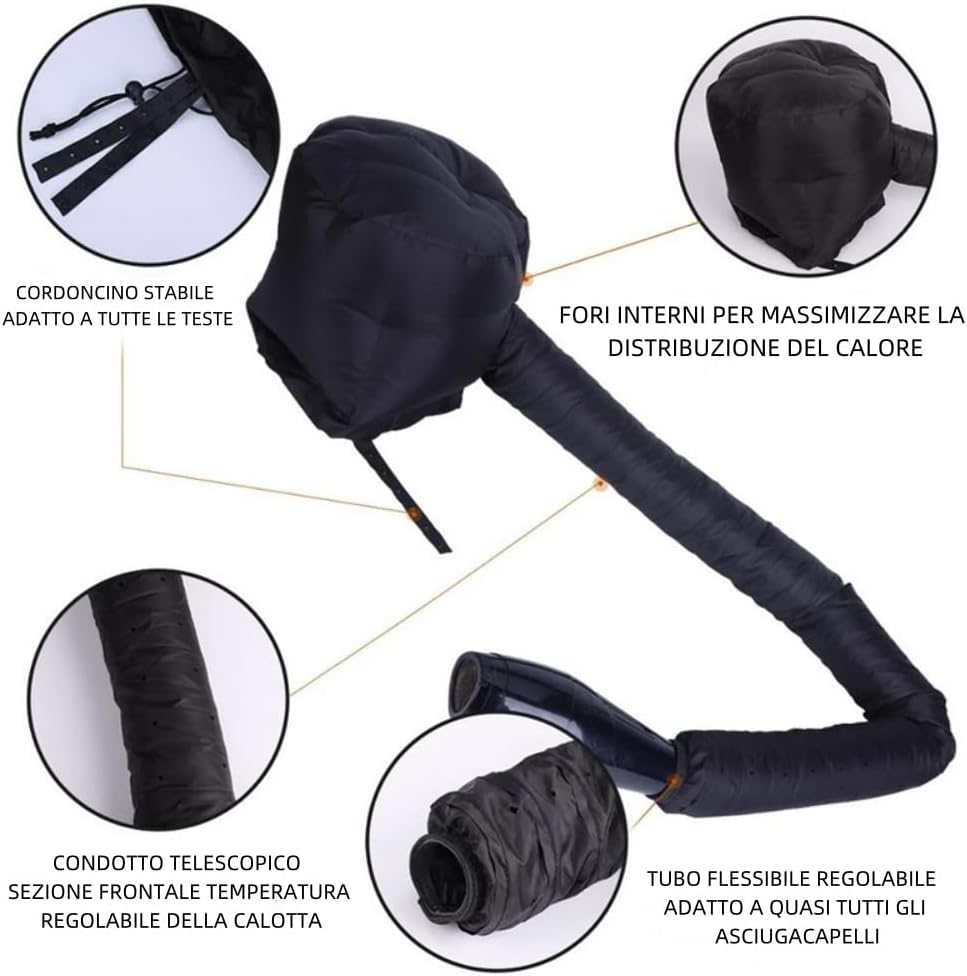 Norhogo Helmet for Drying Hair Dryer Hood, Helmets for Drying, Helmet for Hair Dryer image number 5