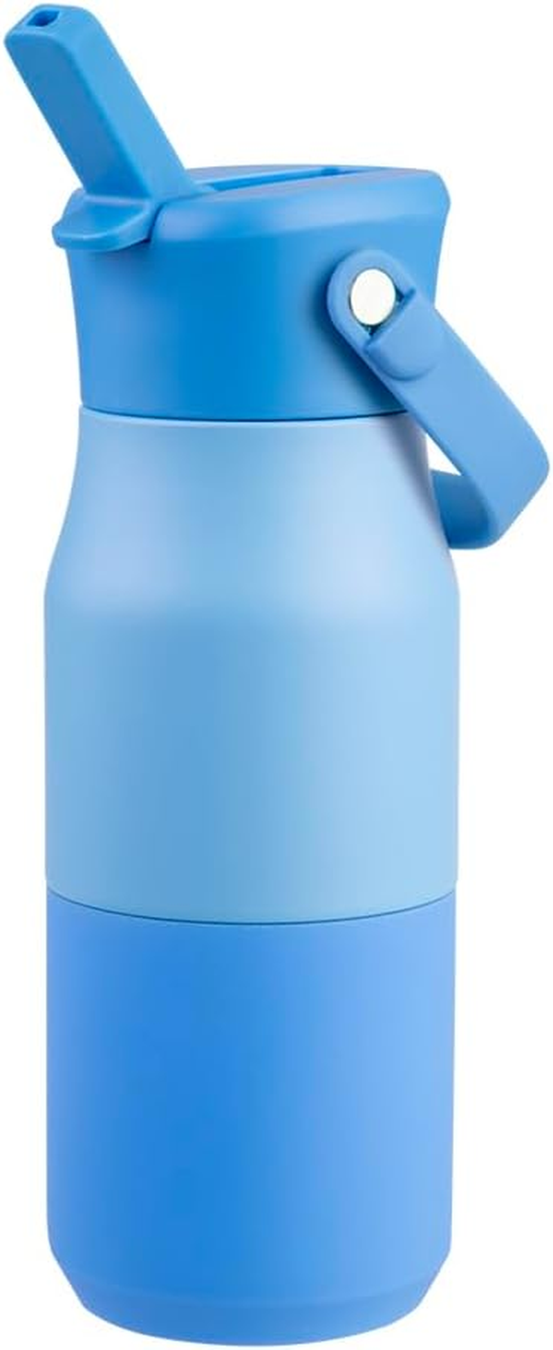 Oasis Stainless Steel Double Wall Insulated 'Jnr' Drink Bottle W/Sipper 400Ml - Blue image number 5