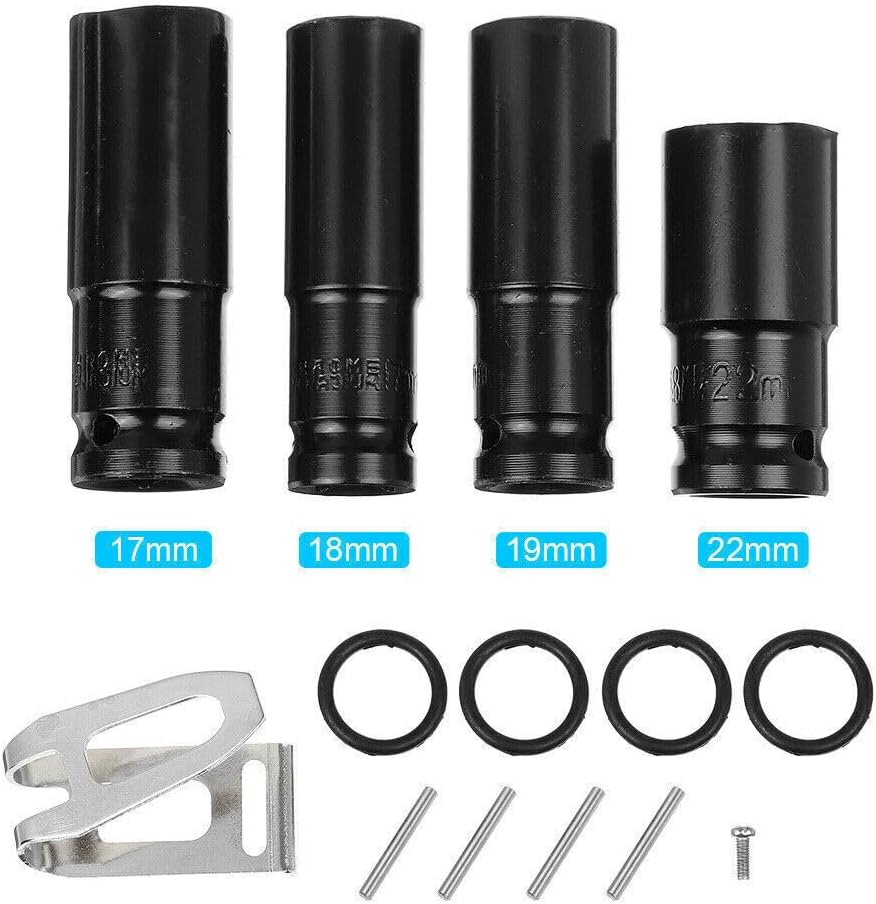 LEDON 1/2" Cordless Impact Wrench Driver Brushless Rattle Gun 18V Battery Cordless Electric Impact Wrench for Automotive & Construction