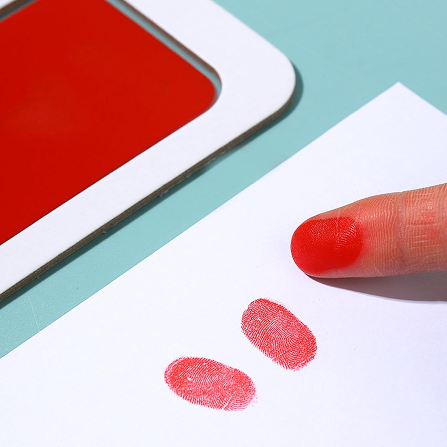 Dog Paw Print Kit - Fast Drying Inkless Paw Print Kit,Safe Fast Drying Crafts Interactive Keepsakes Handprints for Pets Cats Babies Family Parents Fathers Boys image number 5